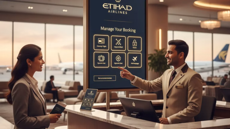 etihad airlines manage your booking